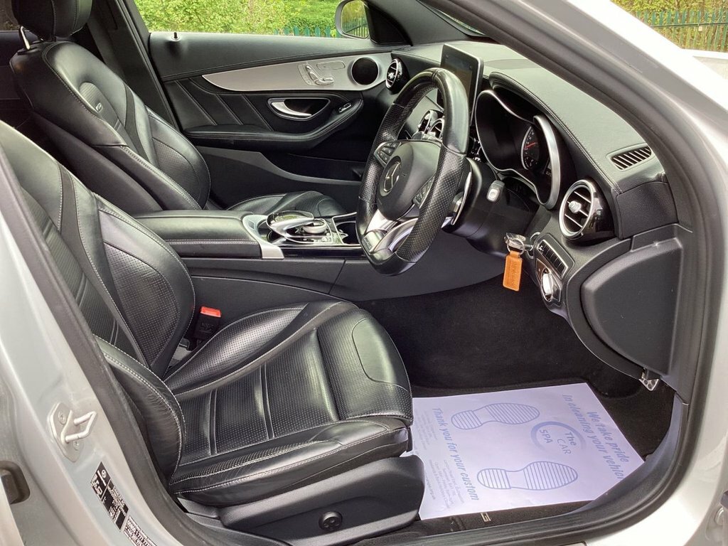 Mercedes-Benz C Class C 220 D 4Matic Amg Line Premium Blue #32