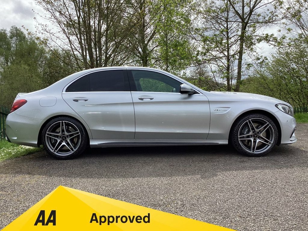 Mercedes-Benz C Class 4L Amg C 63 Silver #3