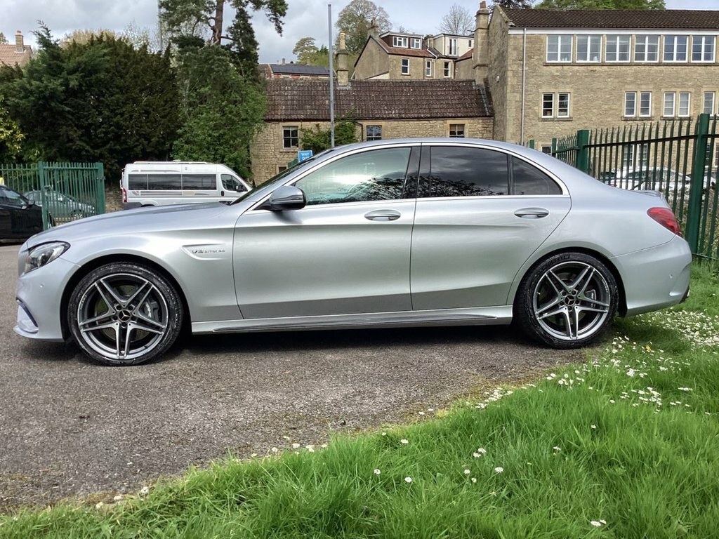 Mercedes-Benz C Class 4L Amg C 63 Silver #5