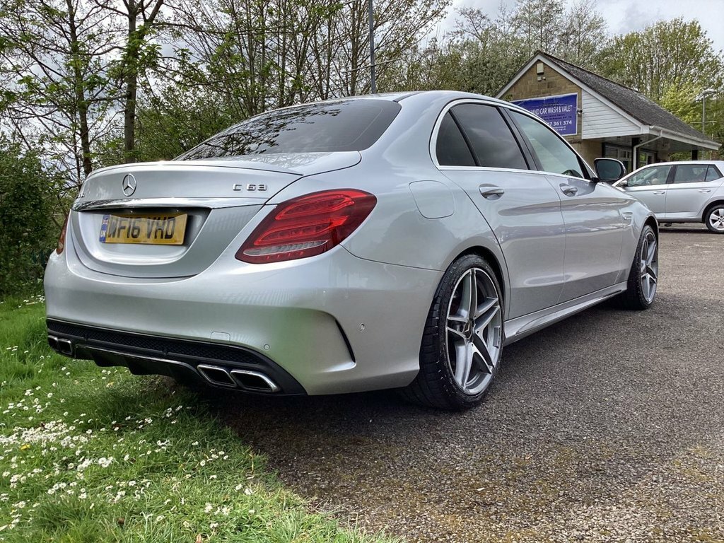 Mercedes-Benz C Class 4L Amg C 63 Silver #6