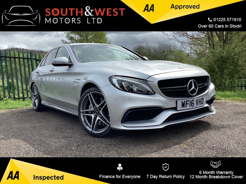Mercedes-Benz C Class 4L Amg C 63 Silver