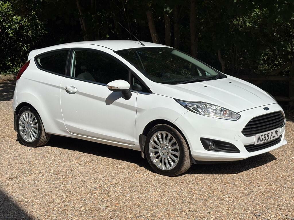 Ford Fiesta 1.0T Ecoboost Zetec Euro 6 S S White