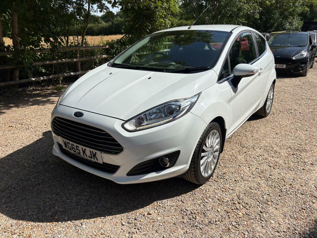 Ford Fiesta 1.0T Ecoboost Zetec Euro 6 S S WG65KJK White #4