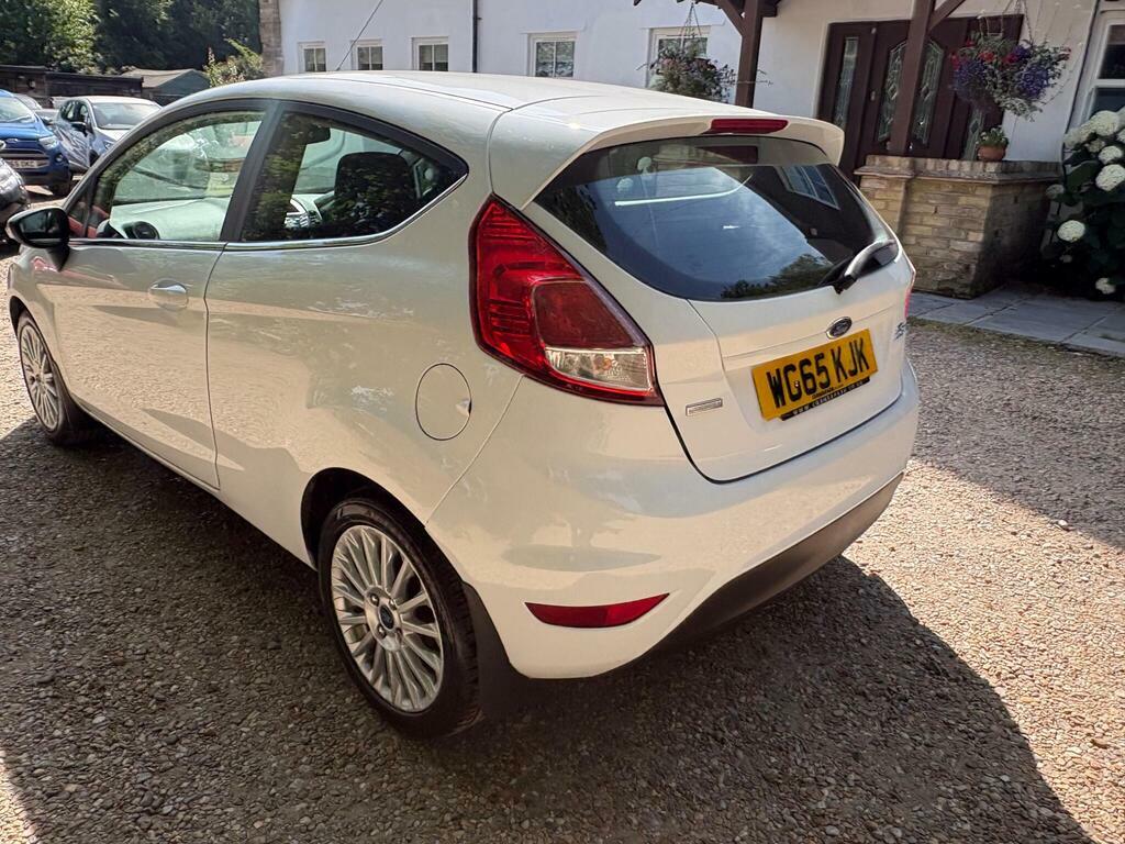 Ford Fiesta 1.0T Ecoboost Zetec Euro 6 S S WG65KJK White #5