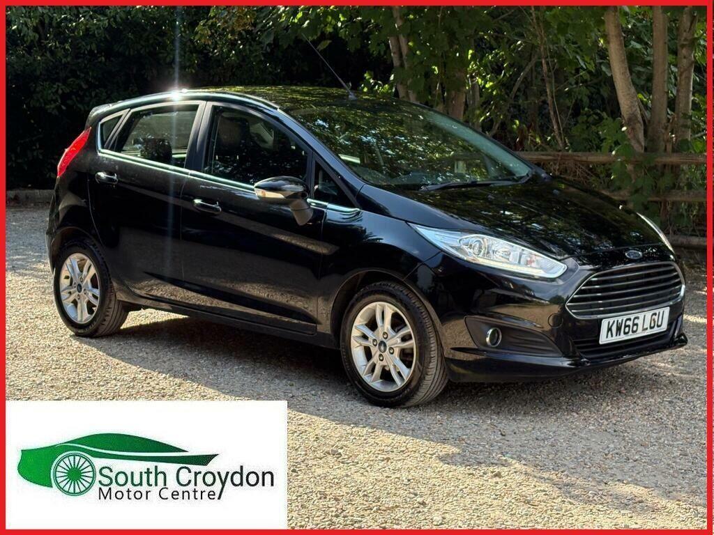 Ford Fiesta 1.6 Zetec Powershift Euro 6 Black