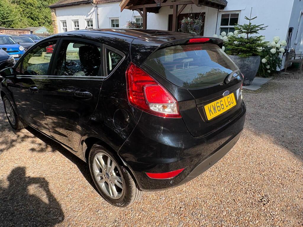 Ford Fiesta 1.6 Zetec Powershift Euro 6 Black #4