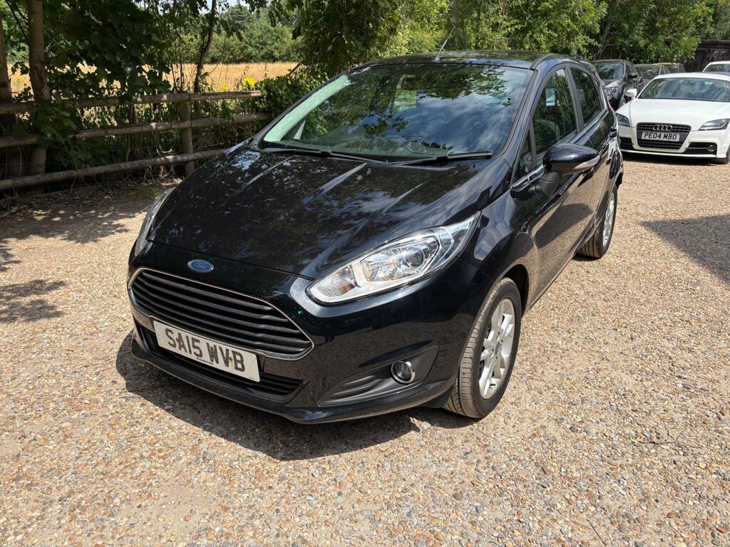 Ford Fiesta 1.25 Zetec Euro 6 SA15WVB Black #4