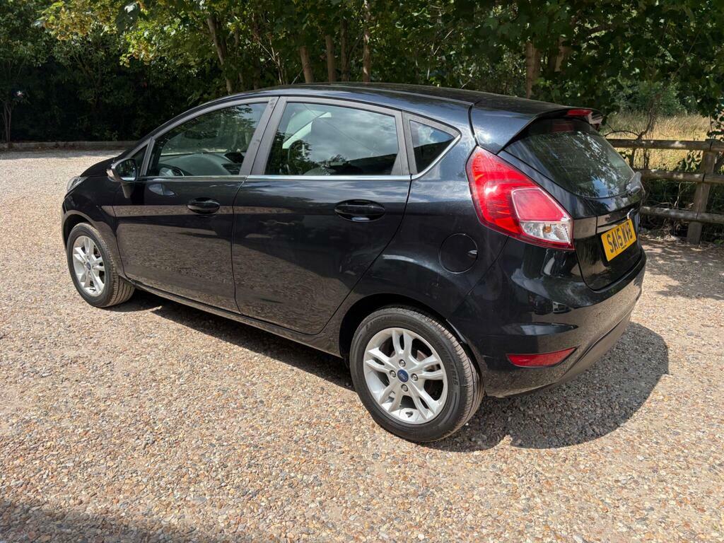 Ford Fiesta 1.25 Zetec Euro 6 SA15WVB Black #5