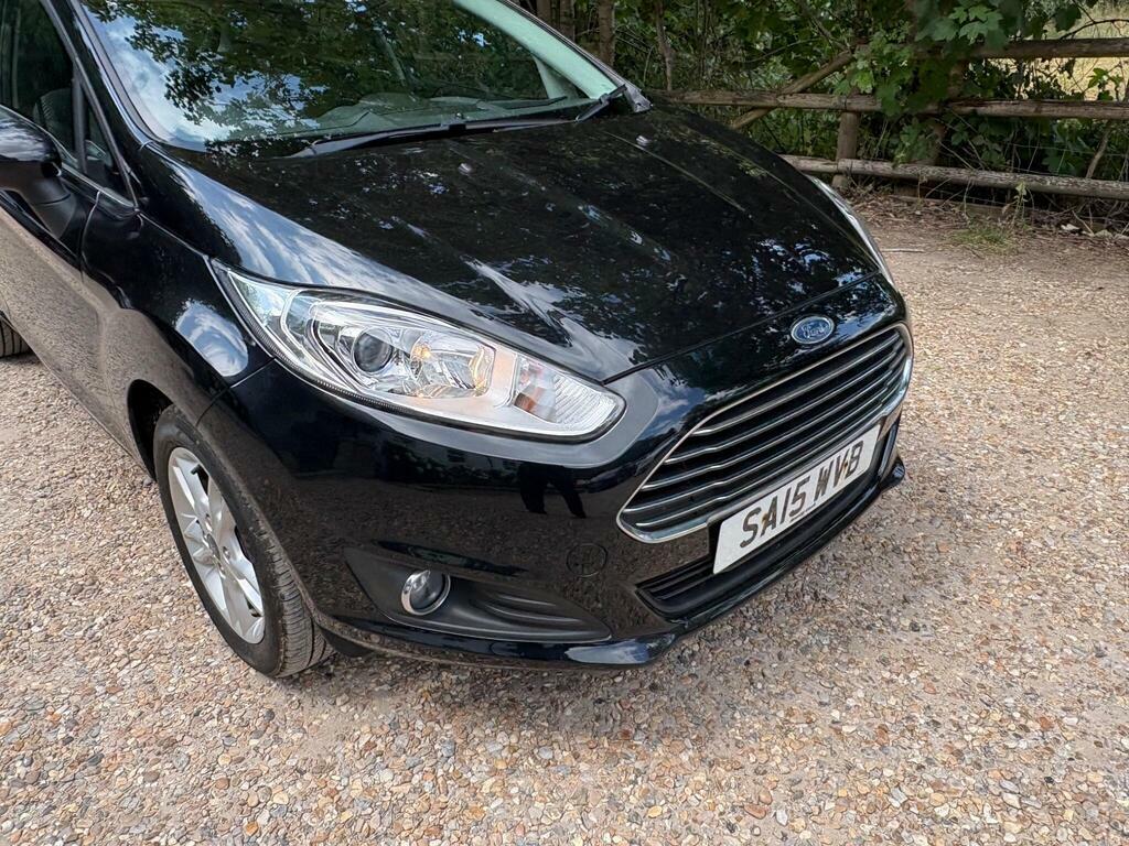 Ford Fiesta 1.25 Zetec Euro 6 SA15WVB Black #6