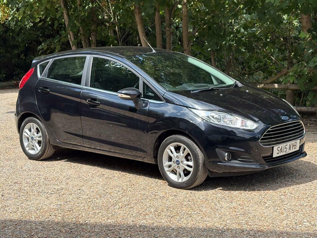 Ford Fiesta 1.25 Zetec Euro 6 Black