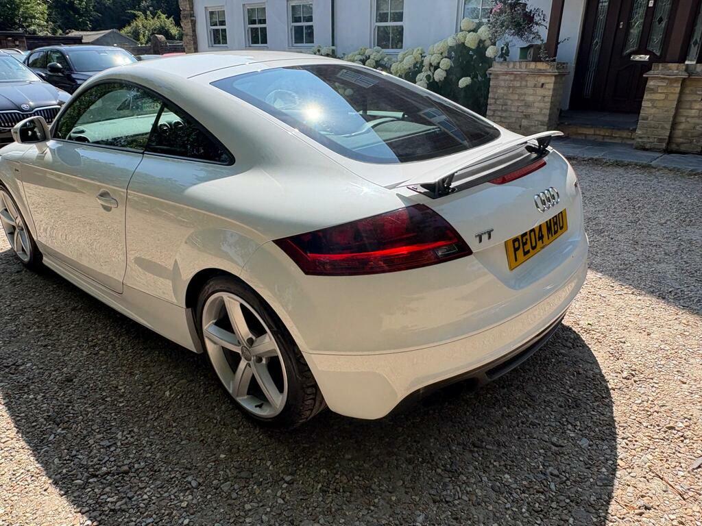 Audi TT 1.8 Tfsi S Line Euro 5 White #4