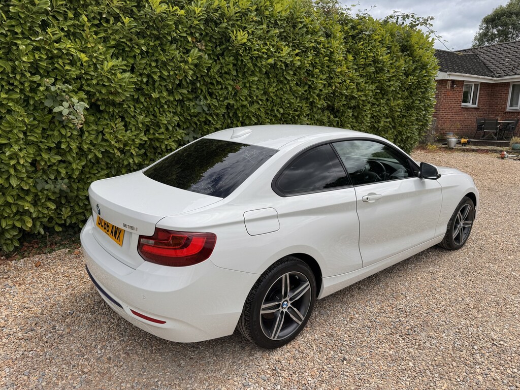 BMW 2 Series Gran Coupe Coupe 1.5 218I Sport Coupe 201666 DC66AWX White #3