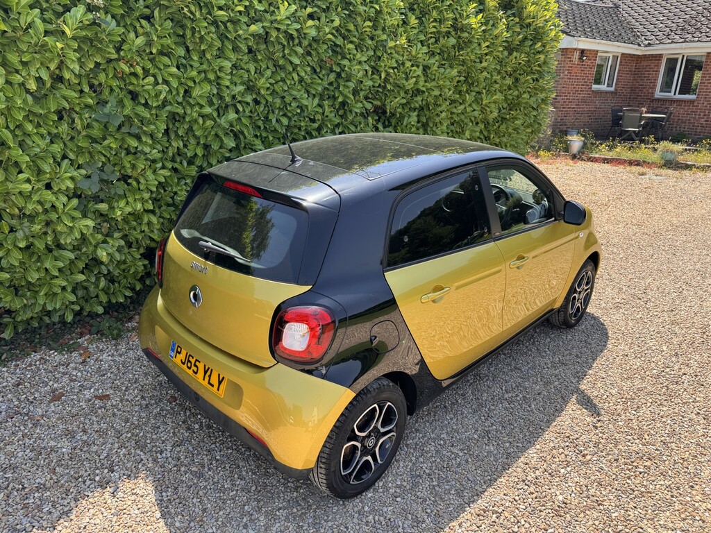 Smart Forfour Hatchback 0.9 T Prime 201565 Yellow #2
