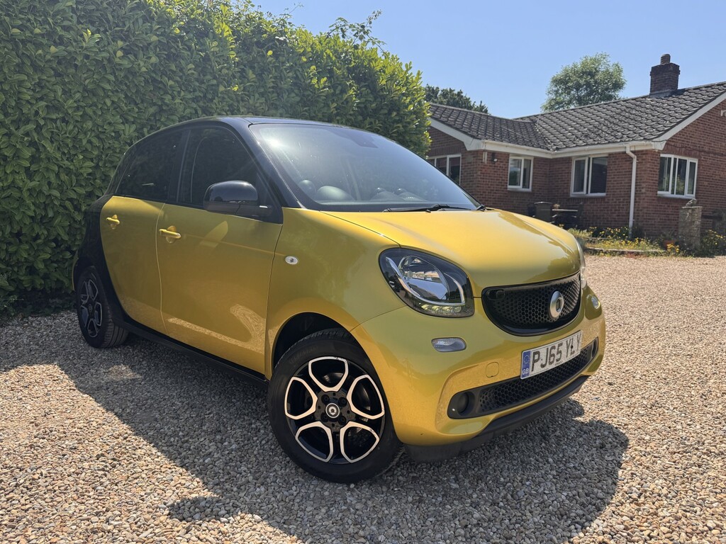 Smart Forfour Hatchback 0.9 T Prime 201565 Yellow