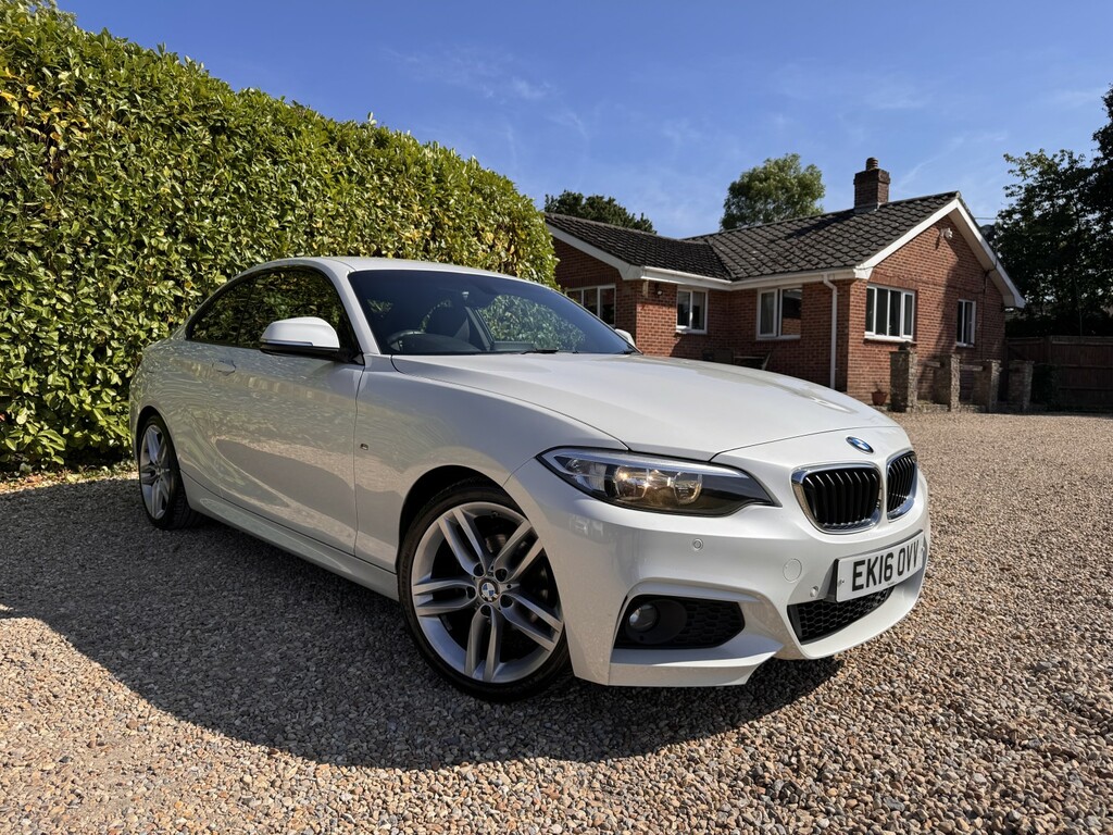 BMW 2 Series Gran Coupe 2.0 218D M Sport Coupe White #3