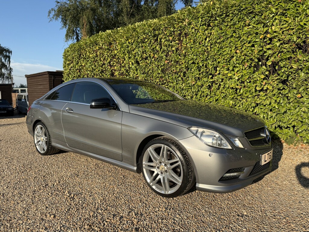 Mercedes-Benz E Class Coupe 2.1 E220 Cdi Blueefficiency Sport Edition 12 LT61FZJ Silver #2