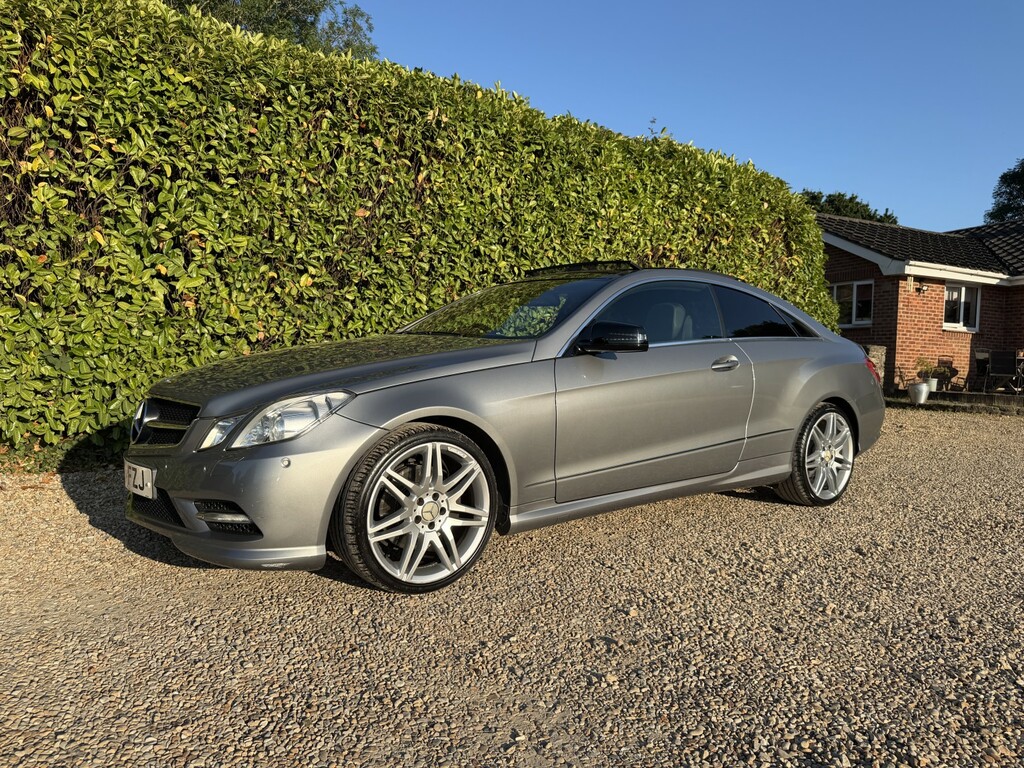 Mercedes-Benz E Class Coupe 2.1 E220 Cdi Blueefficiency Sport Edition 12 LT61FZJ Silver #5
