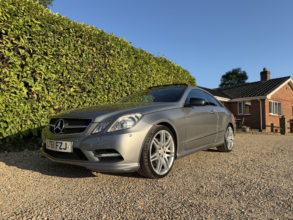 Mercedes-Benz E Class Coupe 2.1 E220 Cdi Blueefficiency Sport Edition 12 LT61FZJ Silver #4