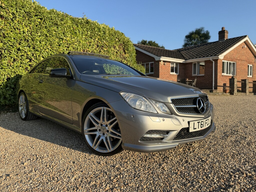Mercedes-Benz E Class Coupe 2.1 E220 Cdi Blueefficiency Sport Edition 12 Silver