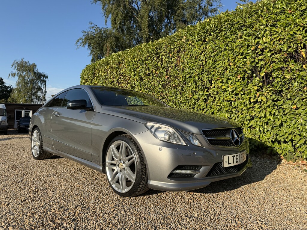 Mercedes-Benz E Class Coupe 2.1 E220 Cdi Blueefficiency Sport Edition 12 LT61FZJ Silver #3