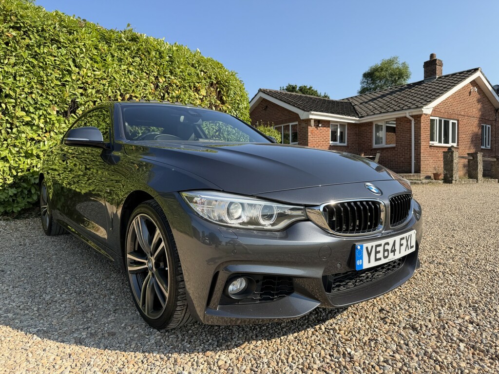 BMW 4 Series Gran Coupe 2.0 425D M Sport Coupe Euro 6 S Black #44