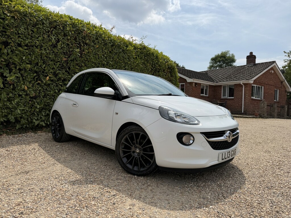 Vauxhall Adam Hatchback 1.2 16V Glam 201313 White