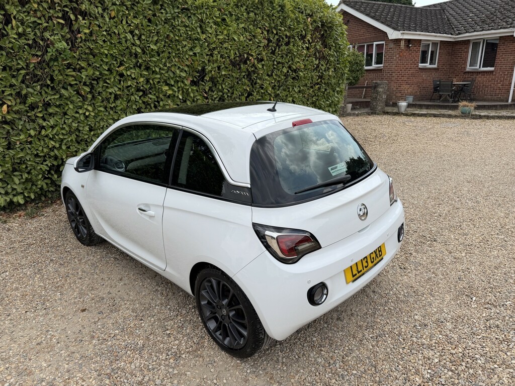 Vauxhall Adam Hatchback 1.2 16V Glam 201313 White #2