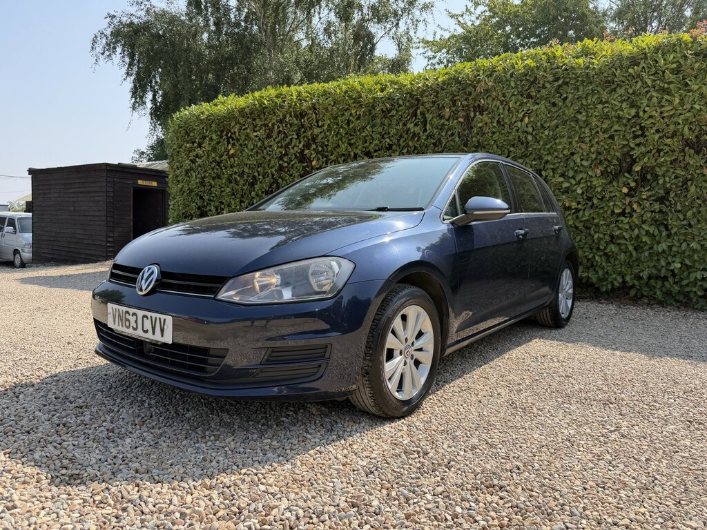 Volkswagen Golf Hatchback 2.0 Tdi Bluemotion Tech Se 201363 Blue #5