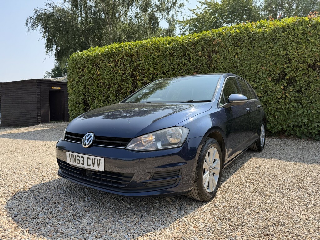 Volkswagen Golf Hatchback 2.0 Tdi Bluemotion Tech Se 201363 Blue #4