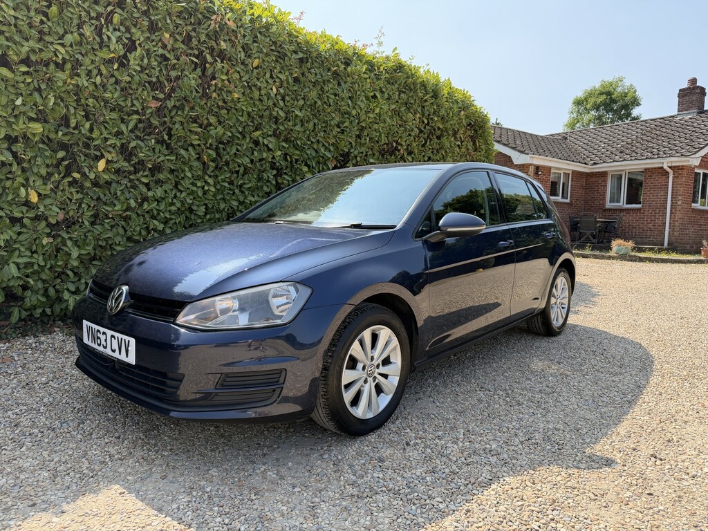 Volkswagen Golf Hatchback 2.0 Tdi Bluemotion Tech Se 201363 Blue #6