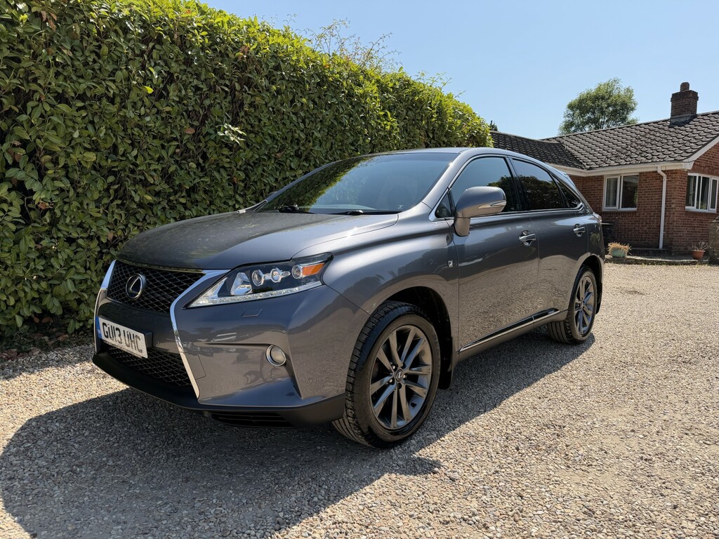 Lexus RX 450H F Sport Black #9