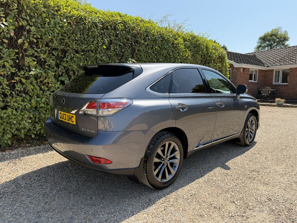 Lexus RX 450H F Sport Black #8