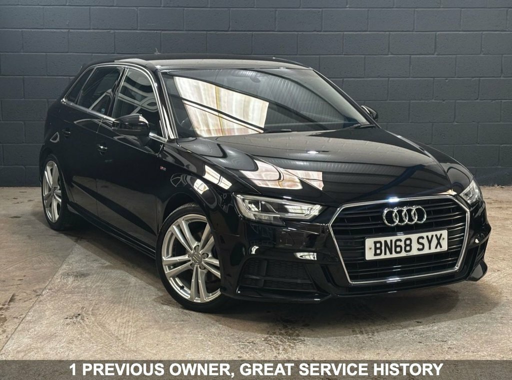 Audi A3 1L S Line BN68SYX Black