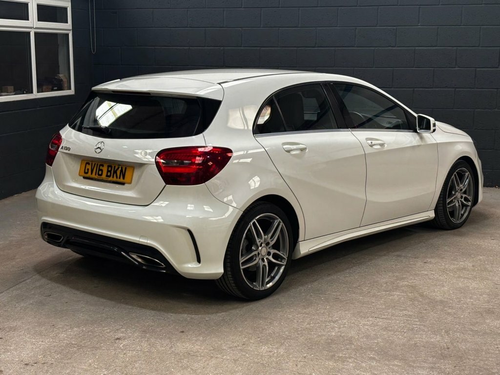 Mercedes-Benz A Class A 180 D Sport Sat Nav 20 Road Tax Parking Sensors White #9