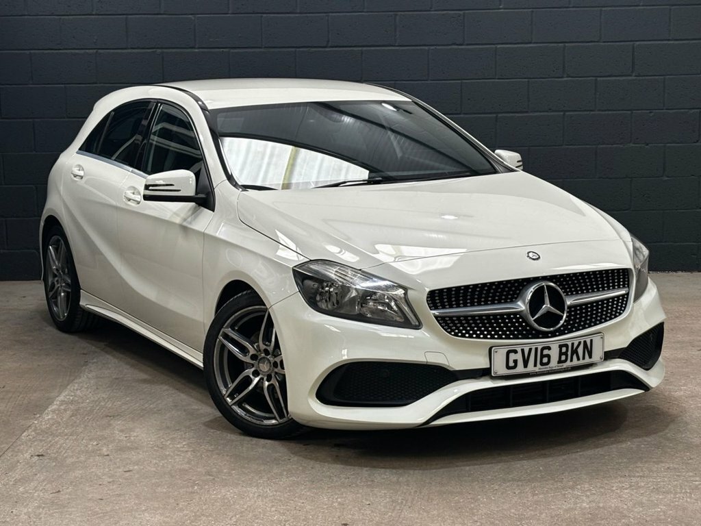 Mercedes-Benz A Class 1.6L Amg Line White