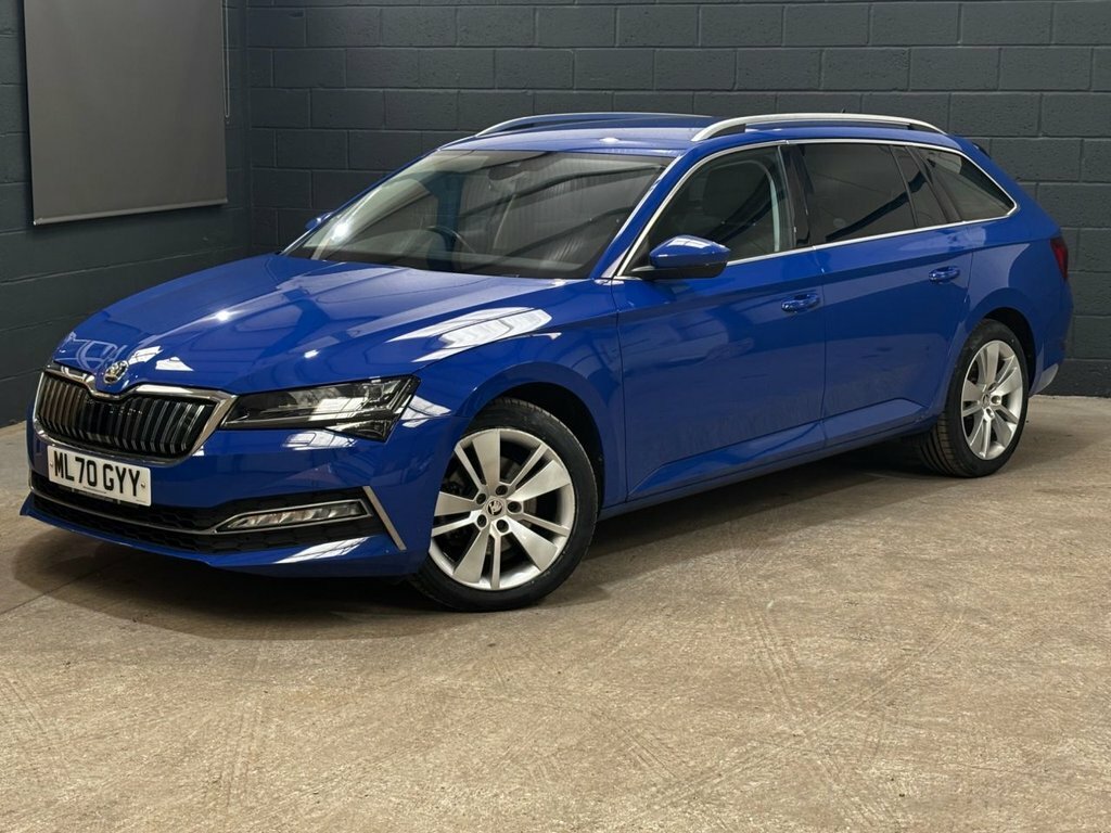 Skoda Superb 1.4L Se L Blue #5