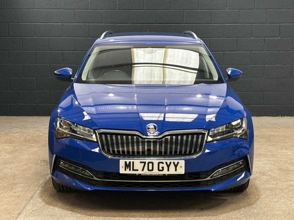 Skoda Superb 1.4L Se L Blue #3