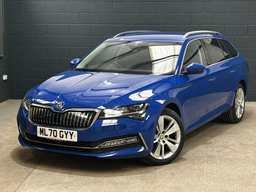 Skoda Superb 1.4L Se L Blue #4