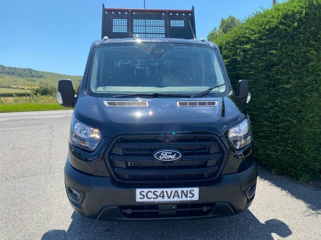Ford Transit Custom 350 Trend L3 Double Cab Tipper Black 2.0 165Ps Black #2