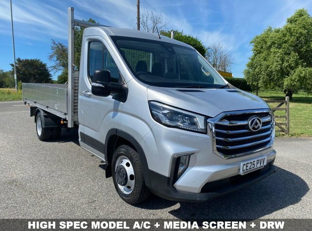 Maxus Deliver 9 9 Lux D20 Lwb Dropside Drw 2.0Td 150Bhp Silver