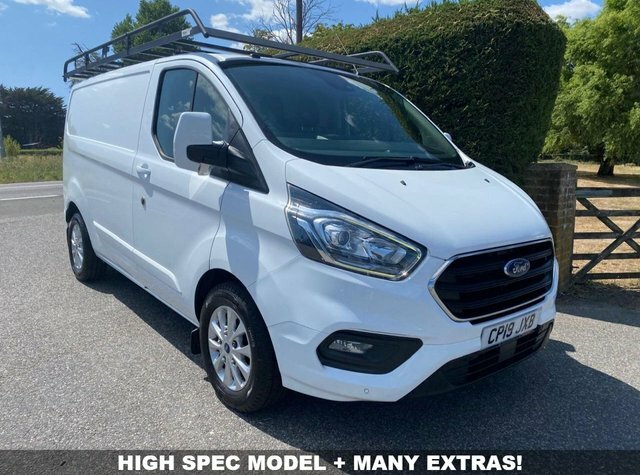 Ford Transit Custom 300 Limited L1 Swb 2.0 Ecoblue 130Ps White