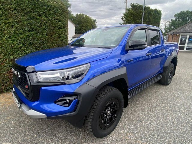 Toyota HILUX Gr Sport II Double Cab Pick Up 4Wd 2.8 D-4d 204Bhp Blue #3