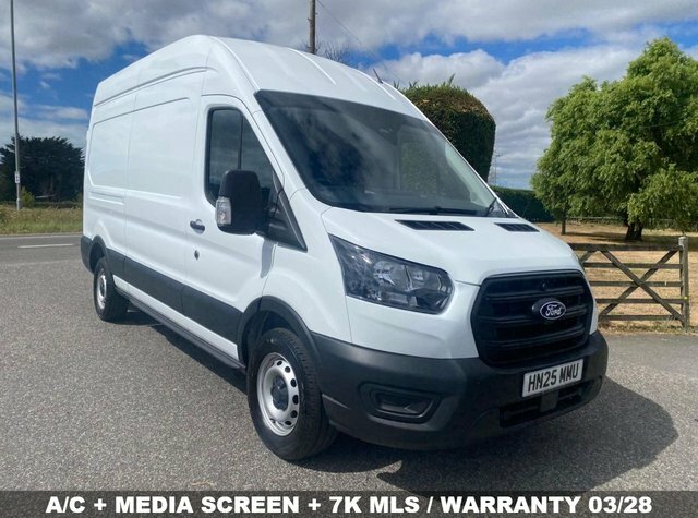 Ford Transit Custom Leader L3 H3 Lwb Hightop Rwd 2.0 Ecoblue 130Ps La White