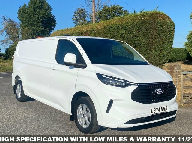 Ford Transit Custom 300 Limited L2 Lwb 2.0 Ecoblue 136Bhp White
