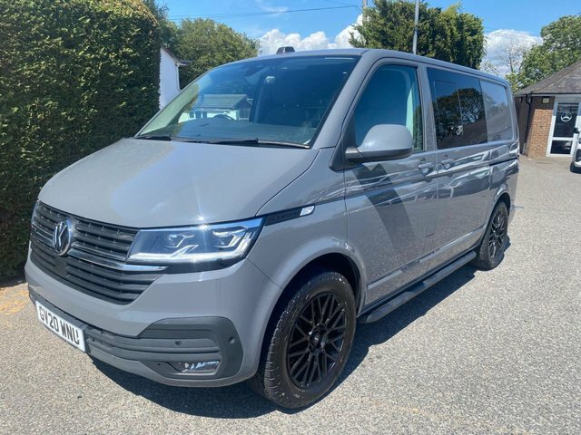 Volkswagen Transporter 32 Swb Highline 4Motion 5 Seat Kombi Double Cab Va Grey #3