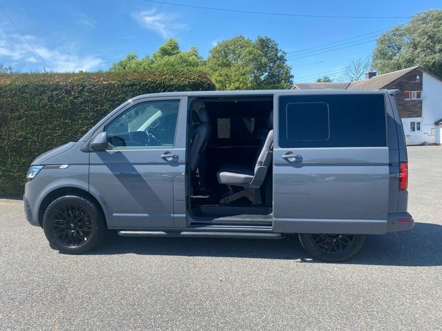 Volkswagen Transporter 32 Swb Highline 4Motion 5 Seat Kombi Double Cab Va Grey #5