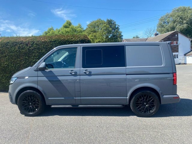 Volkswagen Transporter 32 Swb Highline 4Motion 5 Seat Kombi Double Cab Va Grey #4