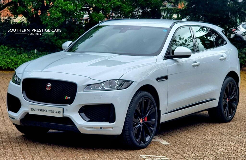 Jaguar F-Pace 3.0 D300 V6 S Awd Euro 6 Ss White #6