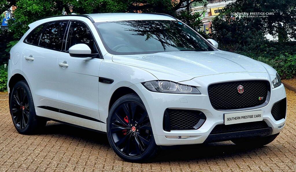 Jaguar F-Pace 3.0 D300 V6 S Awd Euro 6 Ss White #6