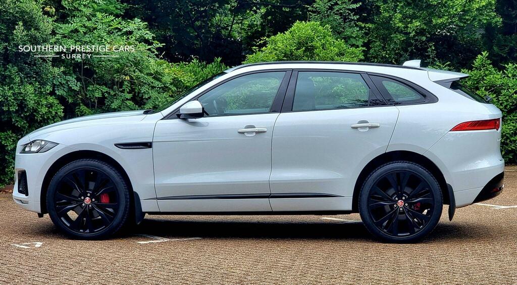 Jaguar F-Pace 3.0 D300 V6 S Awd Euro 6 Ss White #5